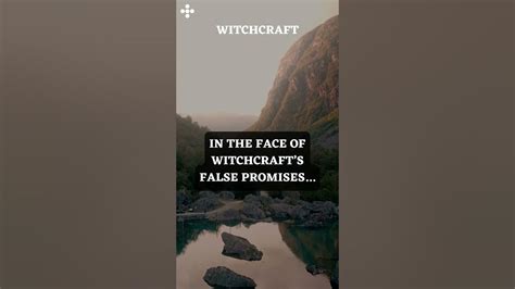 An enchantment of witchcraft and wrongdoing